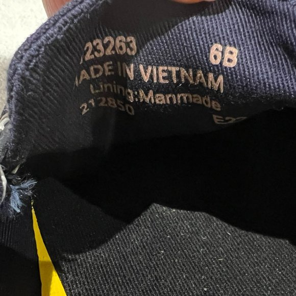 COLE HAAN GP Rly Marine Blue Canvas Loafers - Size 6 - NEW! - Picture 10 of 13